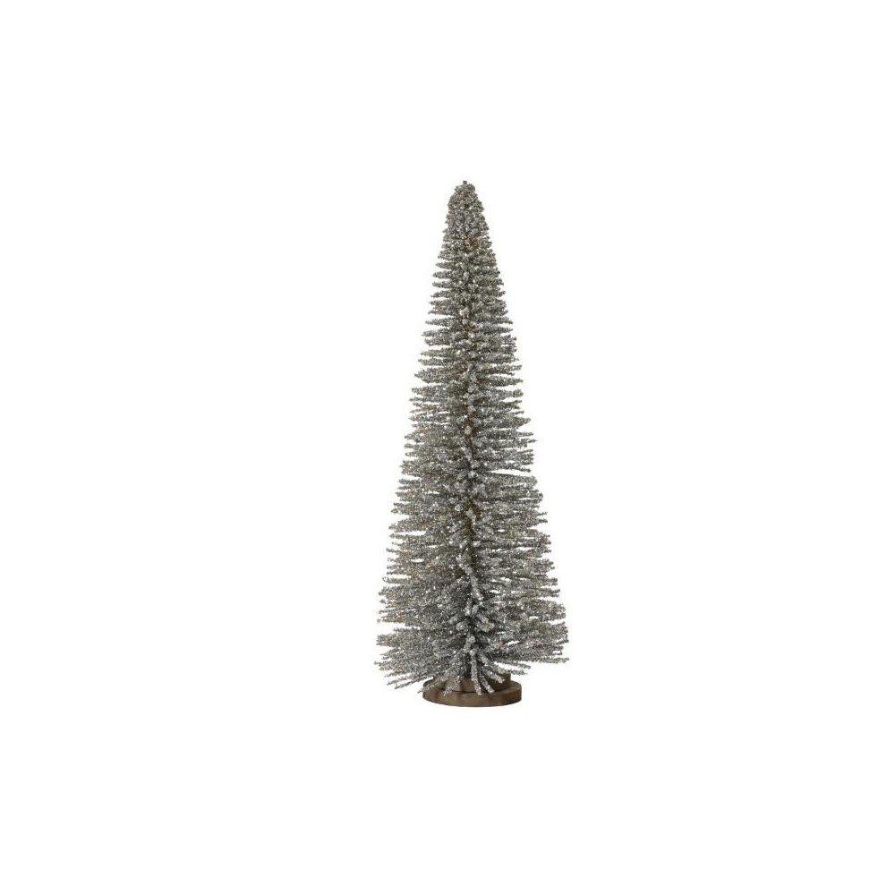 ALBERO ARGENTO GLITTERATO H.60